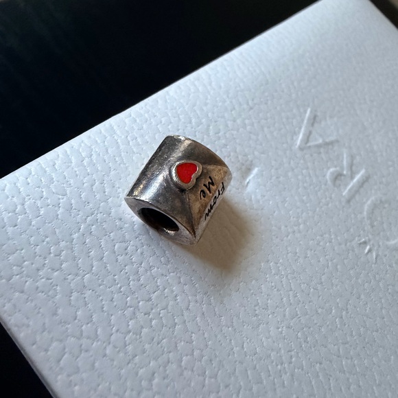 SOLD! Pandora Silver Red Charm Collection bundle tub dog - Picture 5 of 16